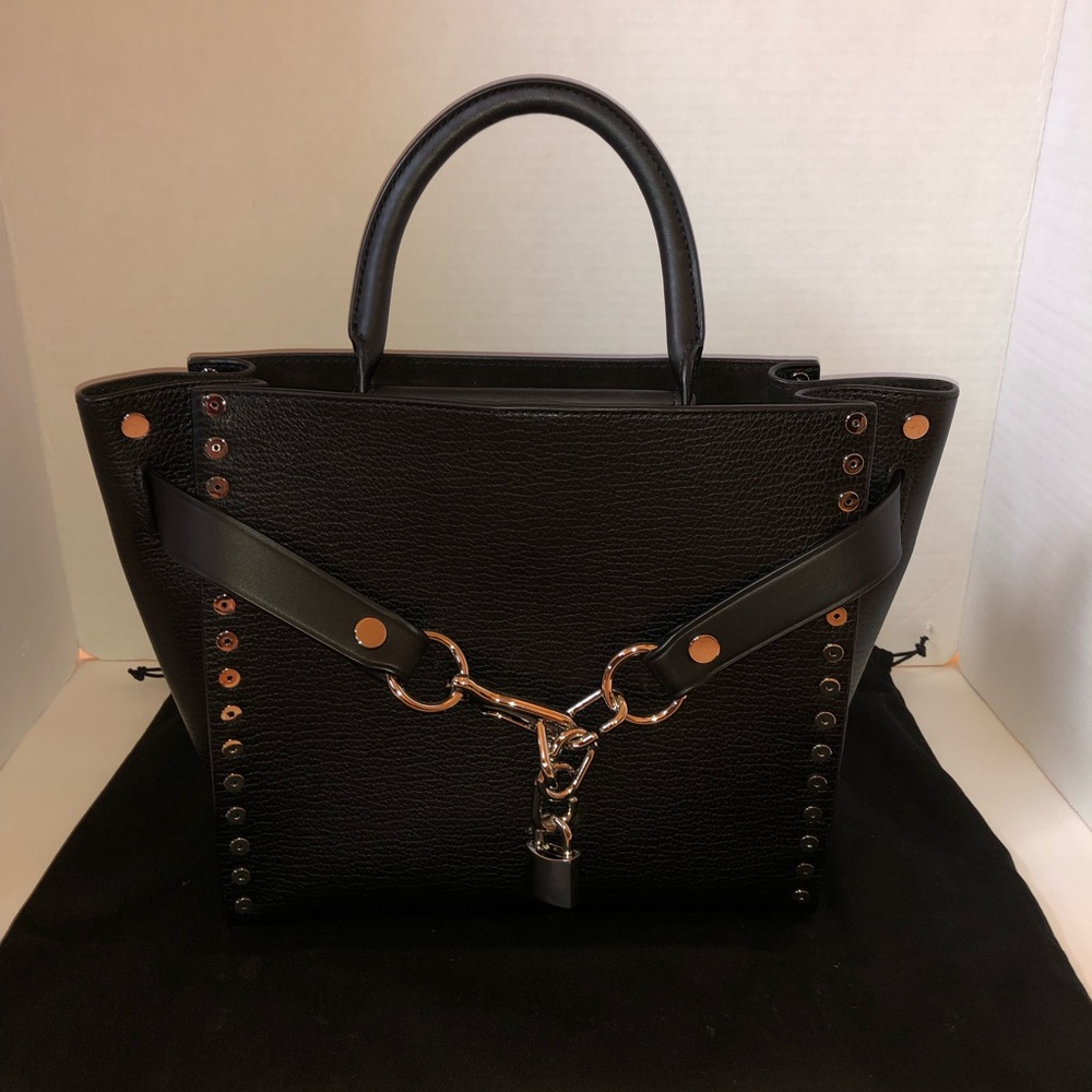Alexander Wang studded Attica chain satchel